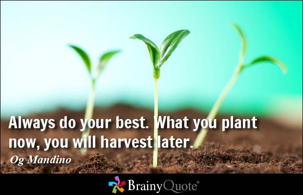 Just always do your best